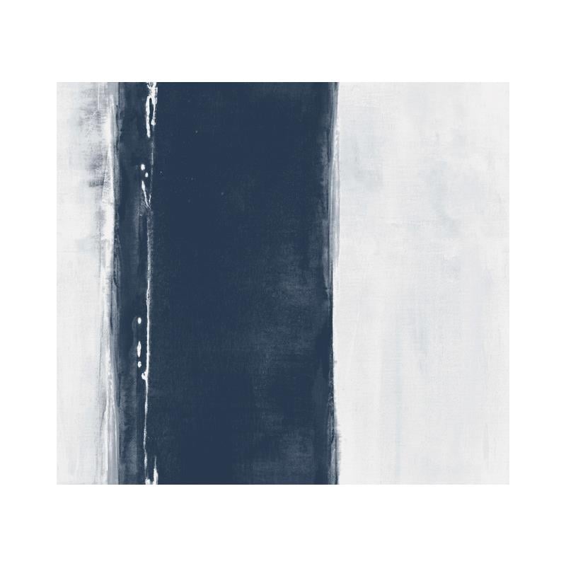 CC1272 Carol Benson-Cobb Signature Navy Ink Wash Wallpaper by York Wallpaper