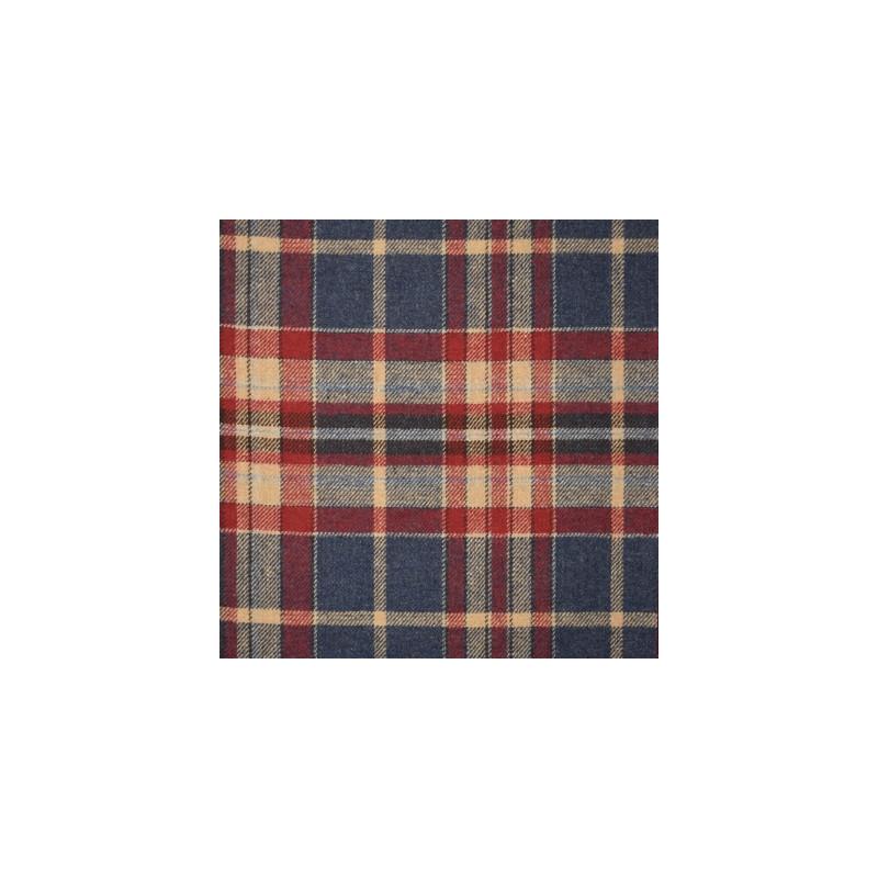Acquire S4040 Bristol Blue Plaid/Check Greenhouse Fabric