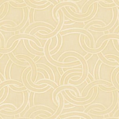 Select CO80105 Connoisseur Yellows Circles by Seabrook Wallpaper