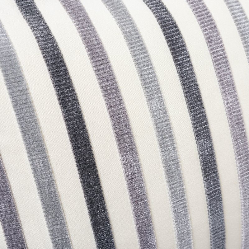 So7284204 Chevron Velvet 18" Pillow Mineral By Schumacher Furniture and Accessories 1,So7284204 Chevron Velvet 18" Pillow Mineral By Schumacher Furniture and Accessories 2