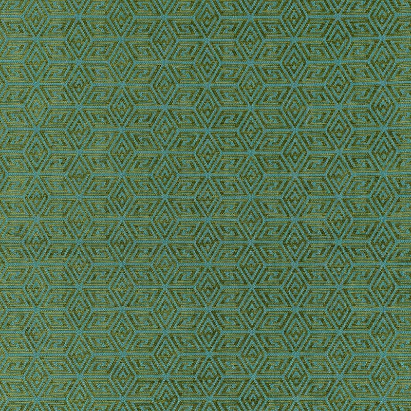 Purchase sample of 68740 Cosmati Chenille, Boxwood by Schumacher Fabric