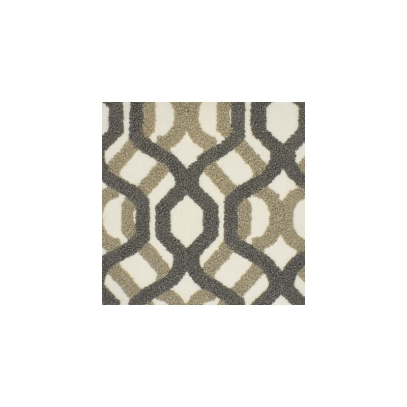 Find S3842 Cobblestone Gray Geometric Greenhouse Fabric