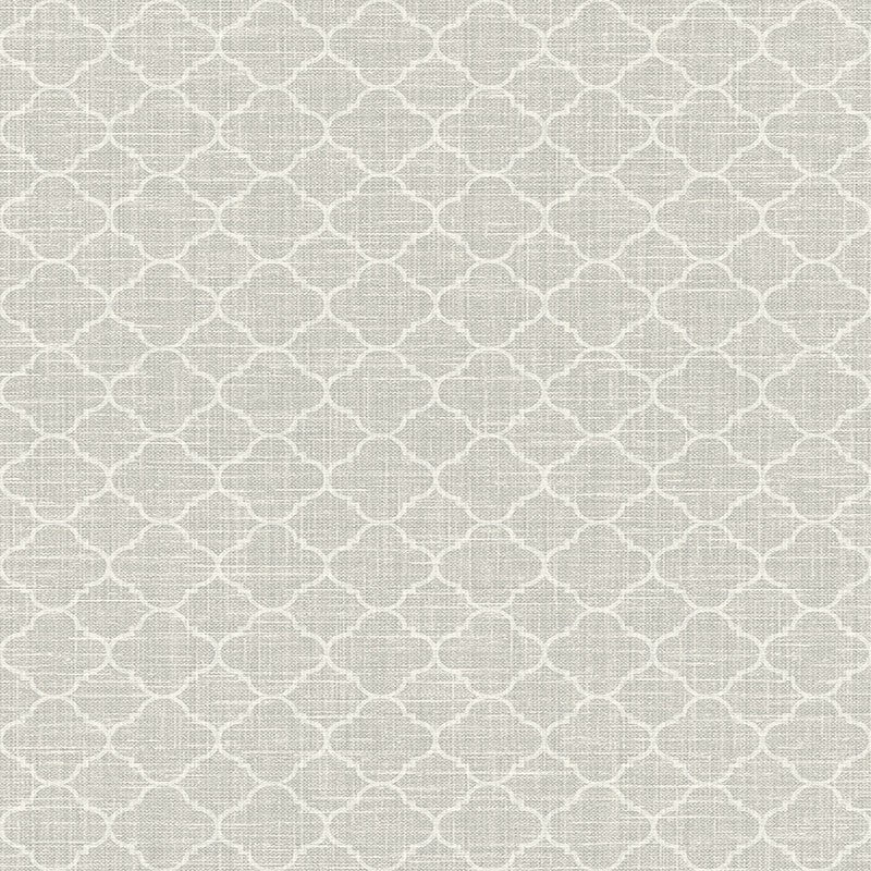 Shop 1621010 Bruxelles Gray Ogee by Seabrook Wallpaper