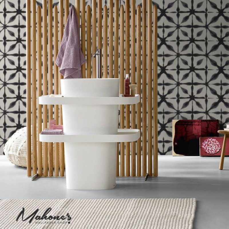 Looking for 5010572 Andromeda Charcoal Schumacher Wallpaper