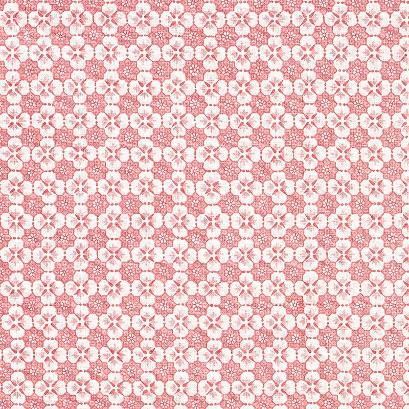 Purchase sample of 177602 Palisades Floret, Pink by Schumacher Fabric