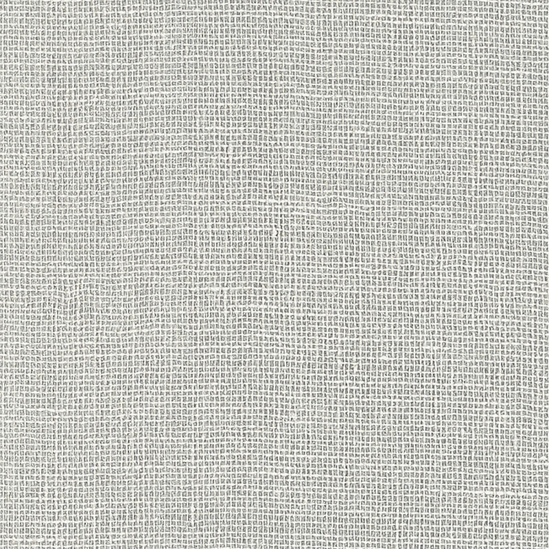 Select 5007809 Linen Gesso Silver Schumacher Wallpaper