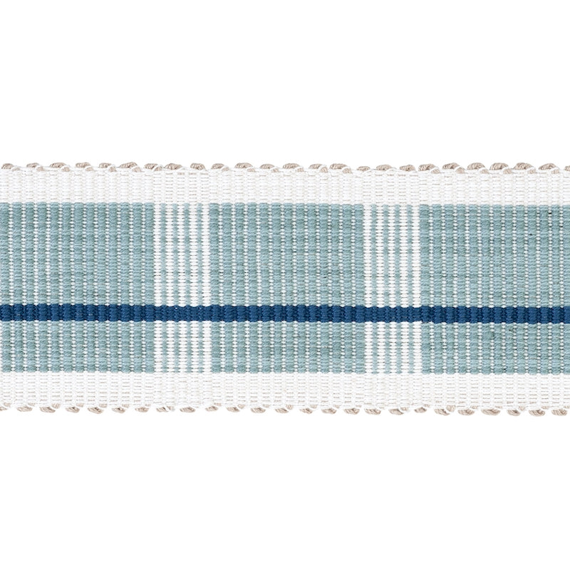 79201 | Calcada Tape, Mineral - Schumacher Fabric