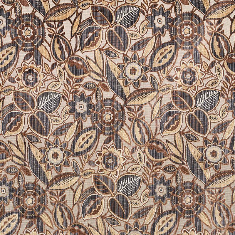 Purchase sample of 77760 Garland Velvet, Neutral by Schumacher Fabric