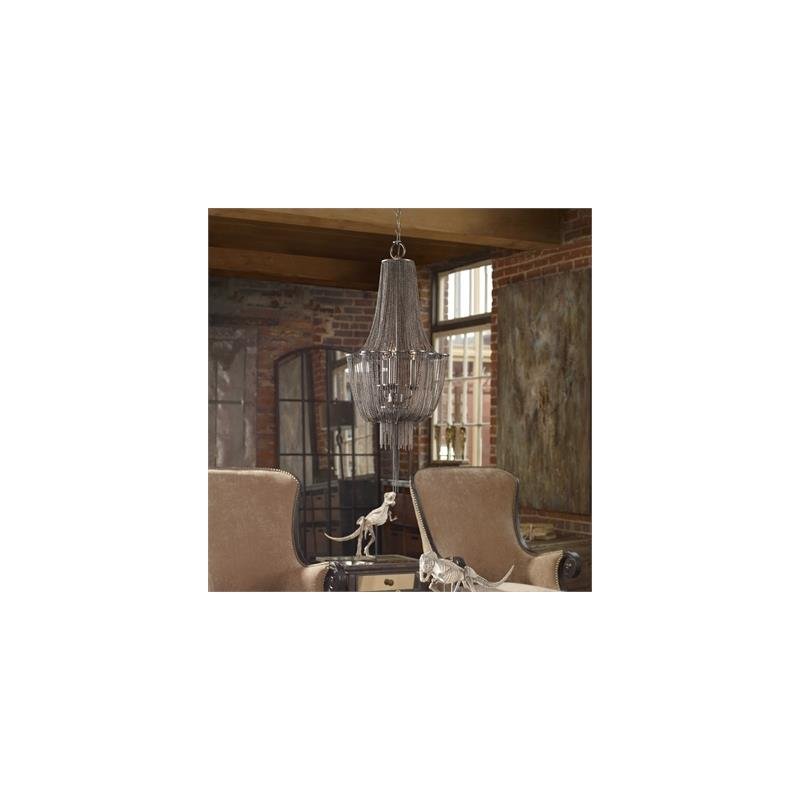21856 Brandon Silver 1 Lt Mini Pendant by Uttermost,,