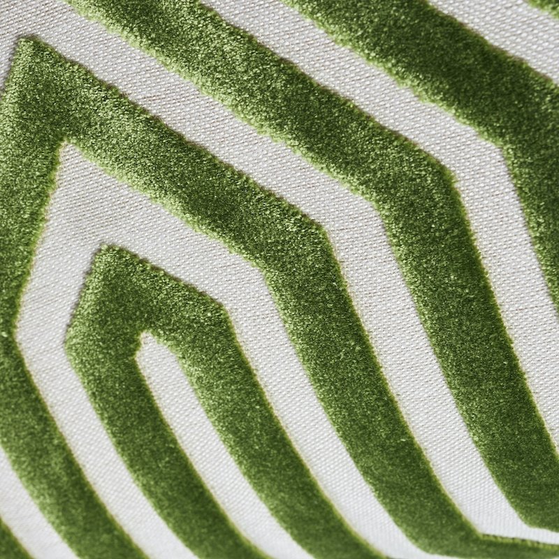 So6942206 The Wave 22" Pillow Lettuce By Schumacher Furniture and Accessories 1,So6942206 The Wave 22" Pillow Lettuce By Schumacher Furniture and Accessories 2