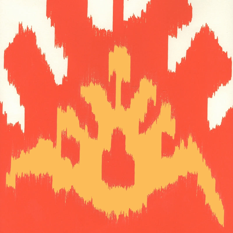 Acquire 302830W-02AWP Kazak Coral New Yellow by Quadrille Wallpaper