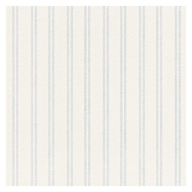 Purchase 4000-2435-15 PaintWorks Elliott White Stripe Paintable White Brewster Wallpaper