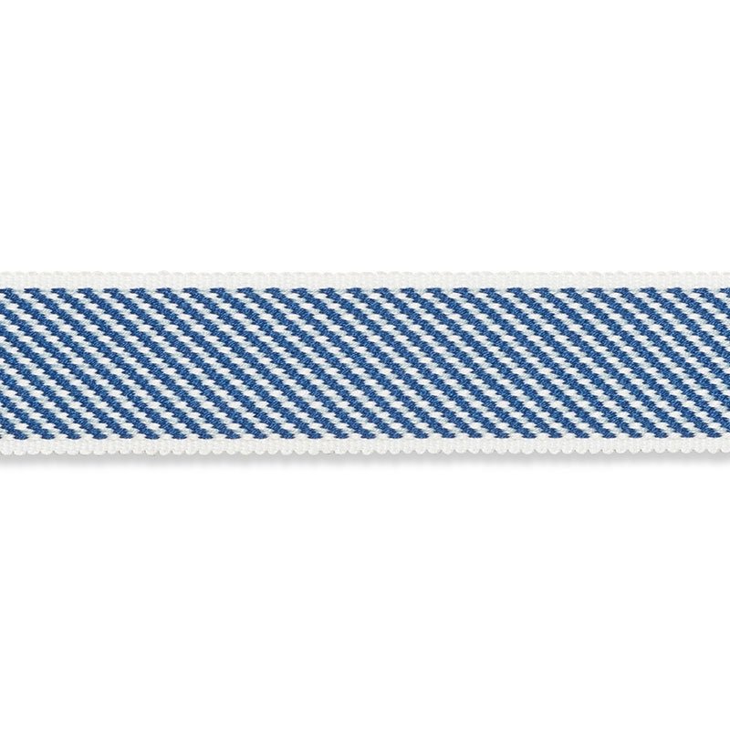 74863 | Winston Cotton Braid, Navy - Schumacher Fabric