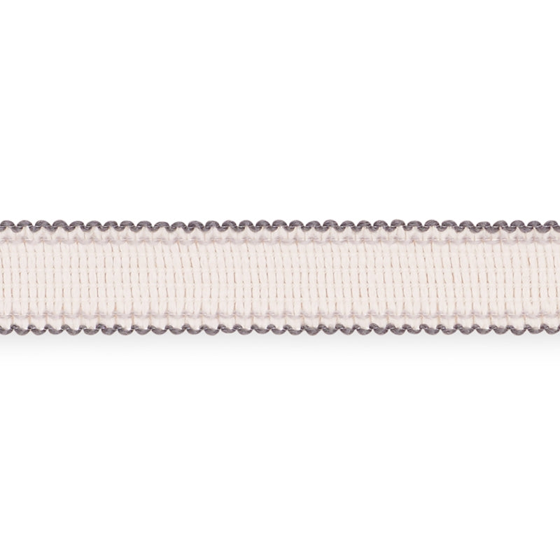 73577 | Filippa Tape, Grey - Schumacher Fabric