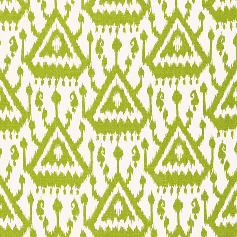 Purchase sample of 175023 Vientiane Ikat, Palm by Schumacher Fabric