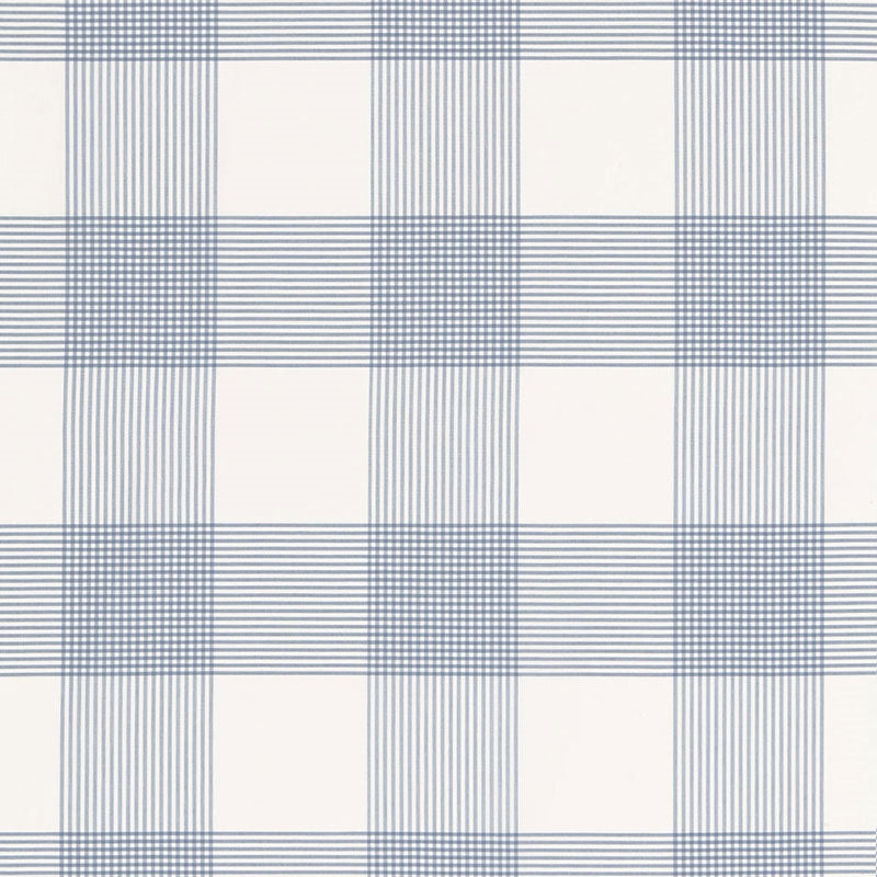 Purchase sample of 68034 Antigua Plaid, Cornflower by Schumacher Fabric