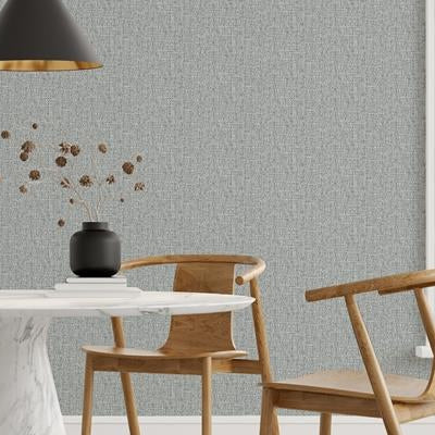 Search 2988-70908 Inlay Snuggle Grey Woven Texture Grey A-Street Prints Wallpaper