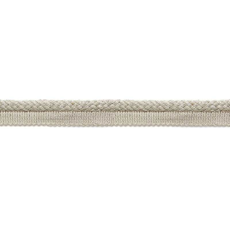 65521 | Henri Braided Lipcord, Greige - Schumacher Fabric