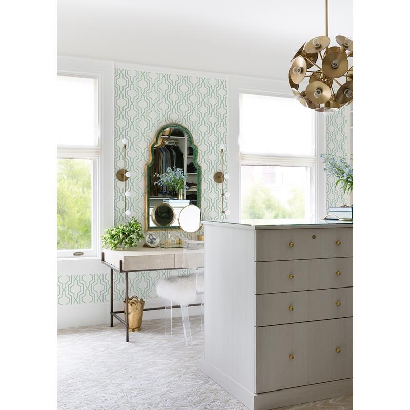 Save on 2973-90605 Daylight Rion Green Trellis Green A-Street Prints Wallpaper