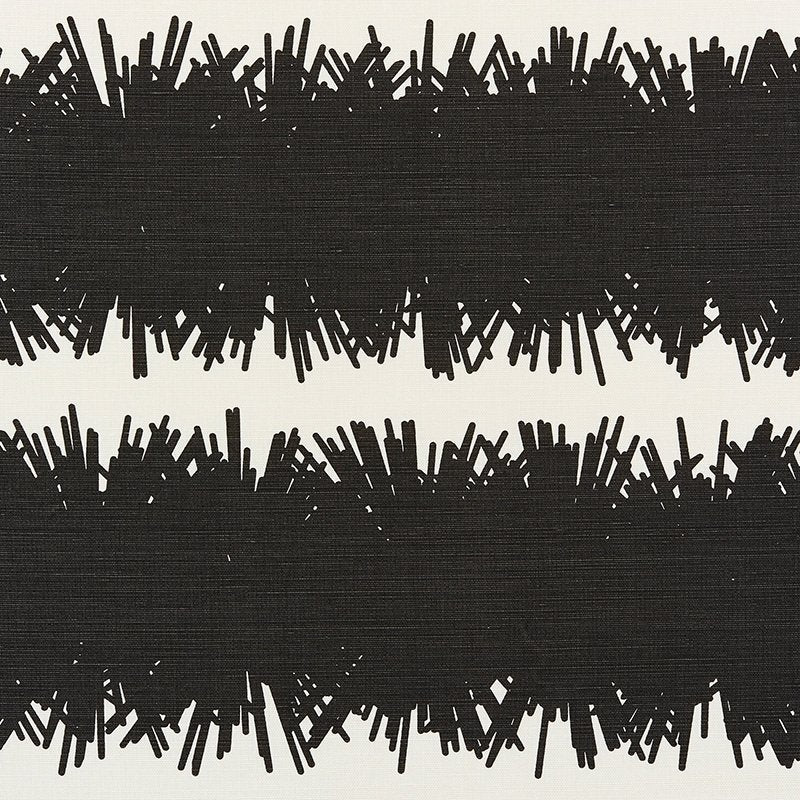 Purchase sample of 177123 Bang, Black by Schumacher Fabric
