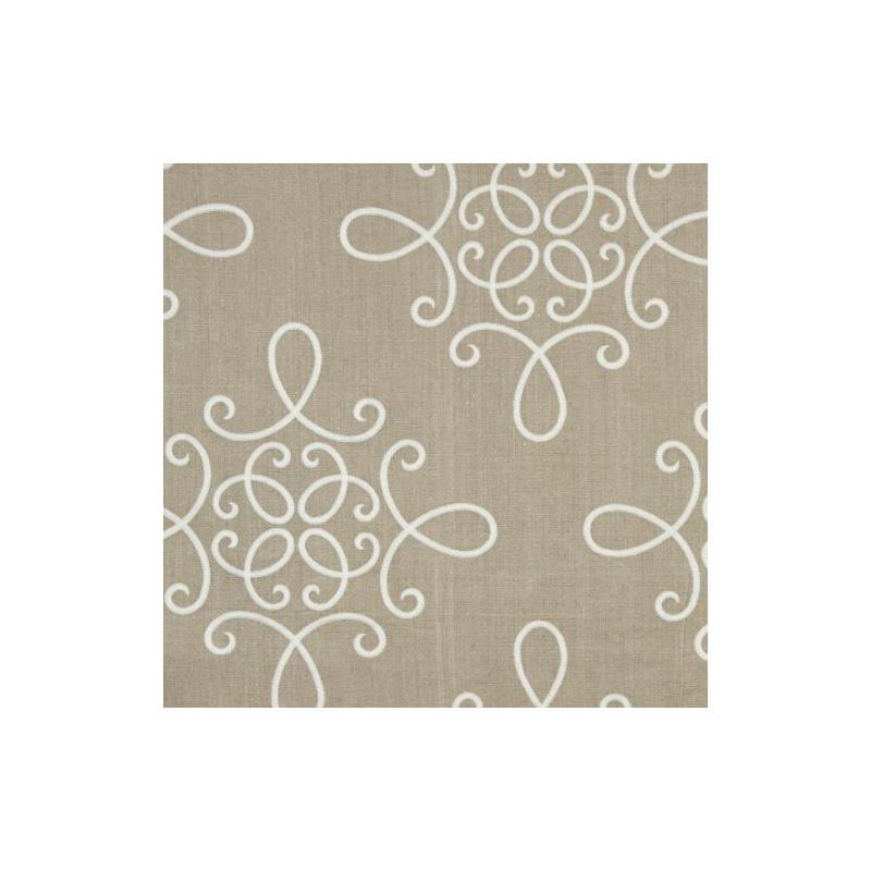 226354 | Crown Scroll Natural - Beacon Hill Fabric