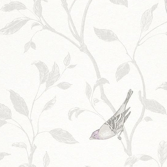 Looking 798944 Tendresse Grey Birds by Washington Wallpaper