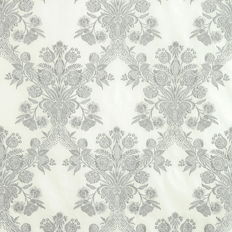 Purchase sample of 69712 Carolina, Grisaille by Schumacher Fabric