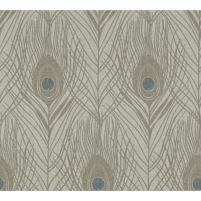AS369716 AS Creation Prosperity Bronze Feather Wallpaper by NuWallpaper