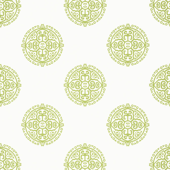 Purchase a sample of T36171 Halie Circle, Enchantment Thibaut Wallpaper