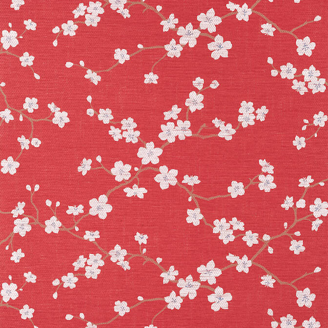 Purchase a sample of T75513 Sakura, Dynasty Thibaut Wallpaper