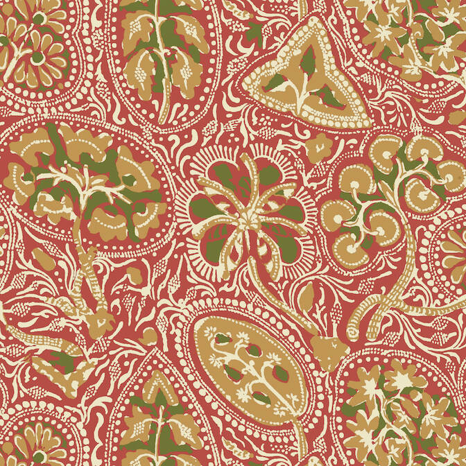Purchase a sample of T88717 Cochin, Trade Routes Thibaut Wallpaper