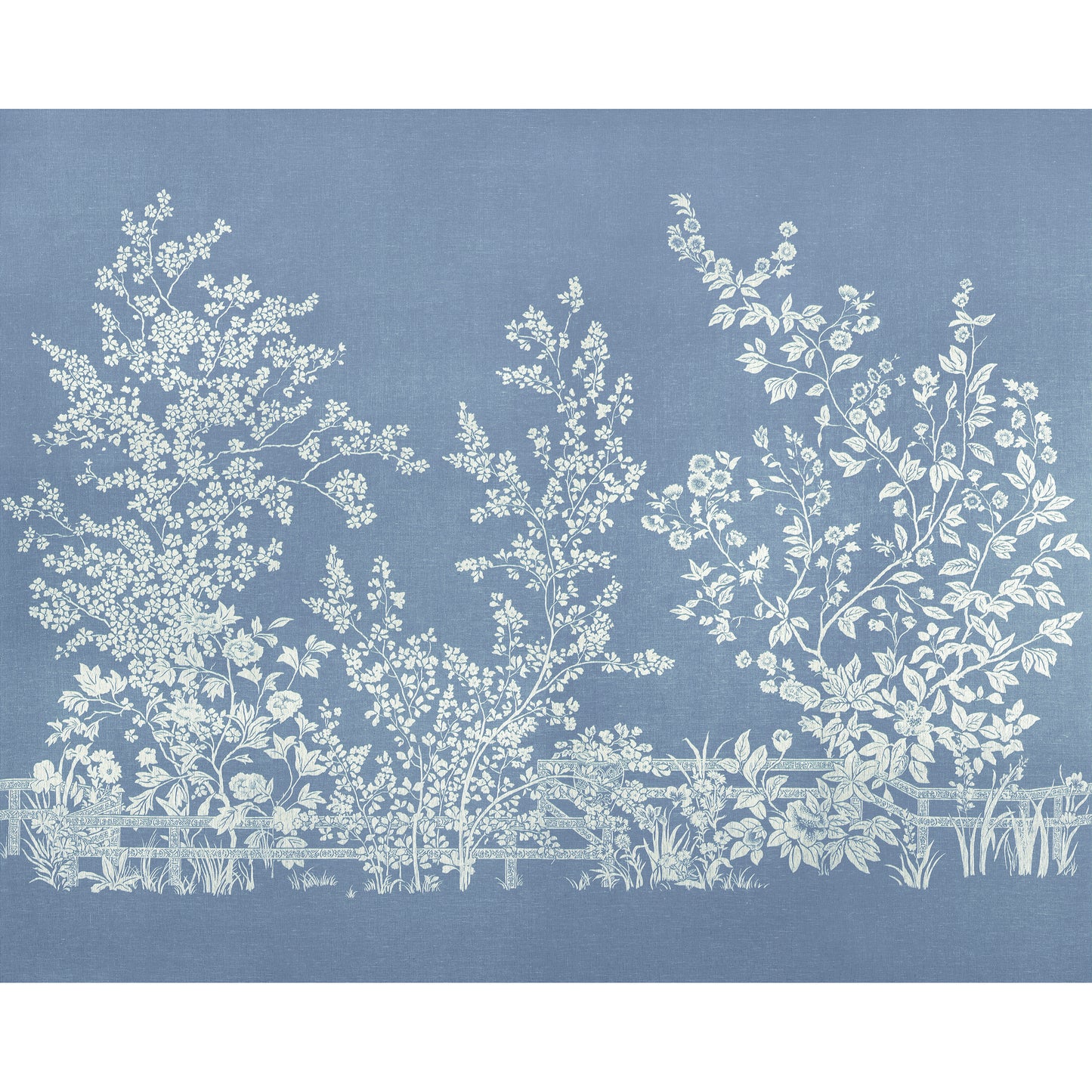 Purchase a sample of Tm10856 Villa Garden Mural by Set, Heritage by Thibaut Wallpaper