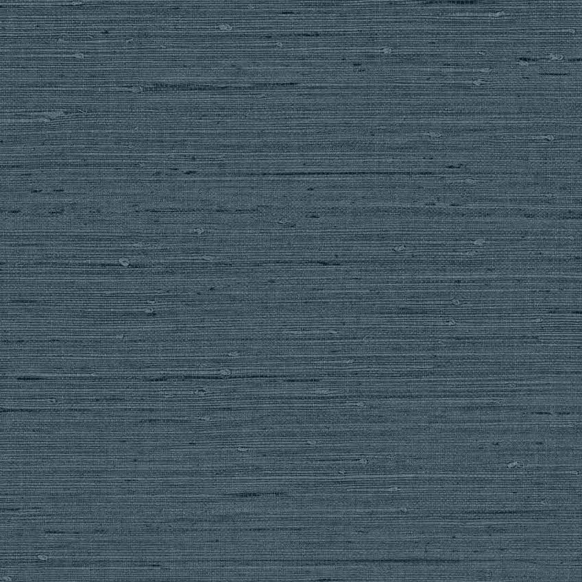 TS80712 | Seahaven Rushcloth, Blue - Seabrook Designs Wallpaper