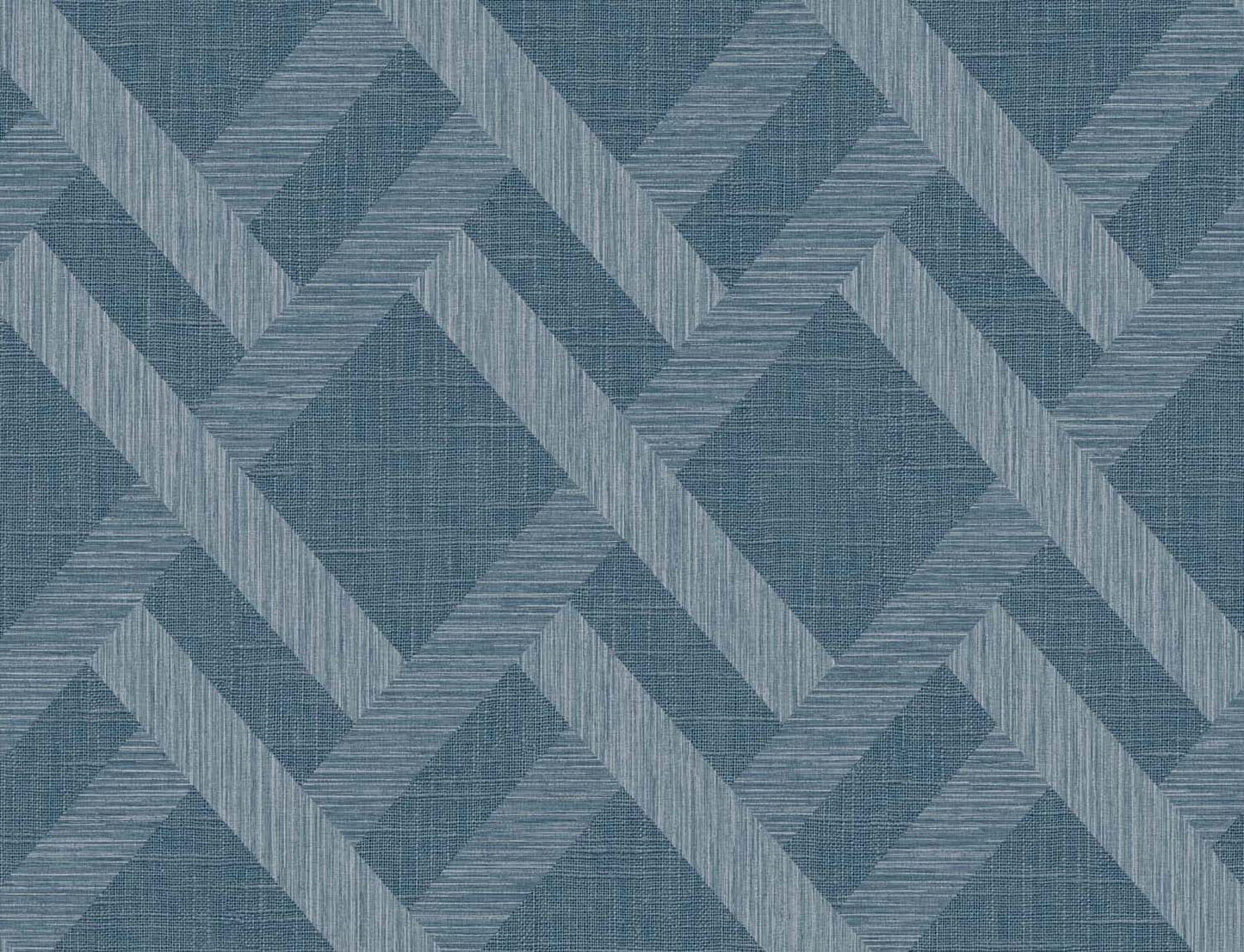 TS80802 | Linen Trellis, Blue - Seabrook Designs Wallpaper
