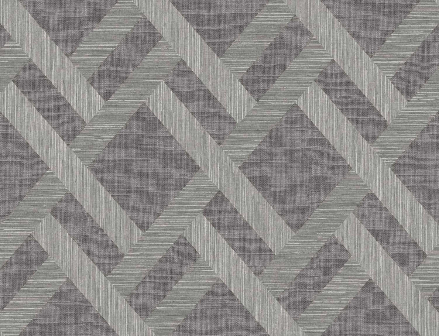 TS80818 | Linen Trellis, Grey - Seabrook Designs Wallpaper