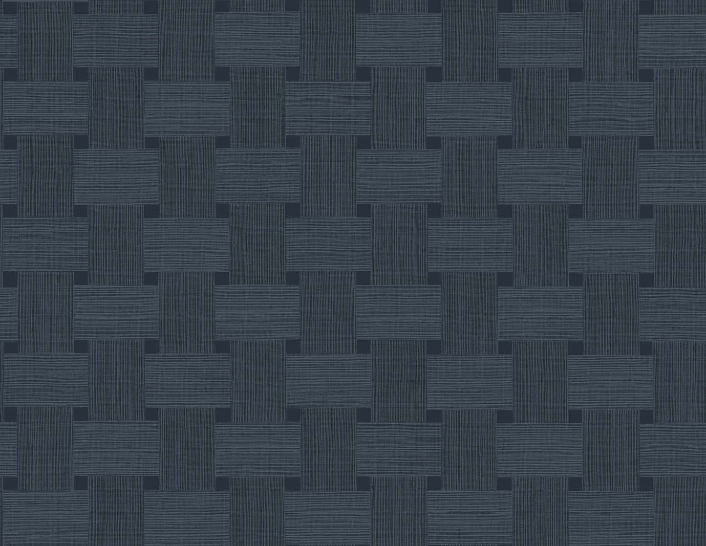 TS81802 | Basketweave, Blue - Seabrook Designs Wallpaper
