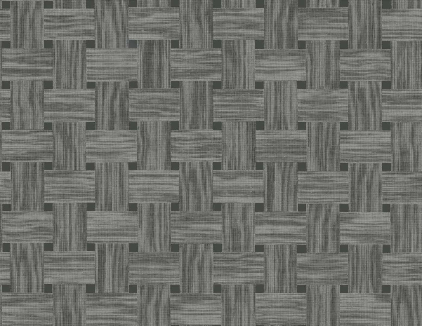 TS81808 | Basketweave, Grey - Seabrook Designs Wallpaper
