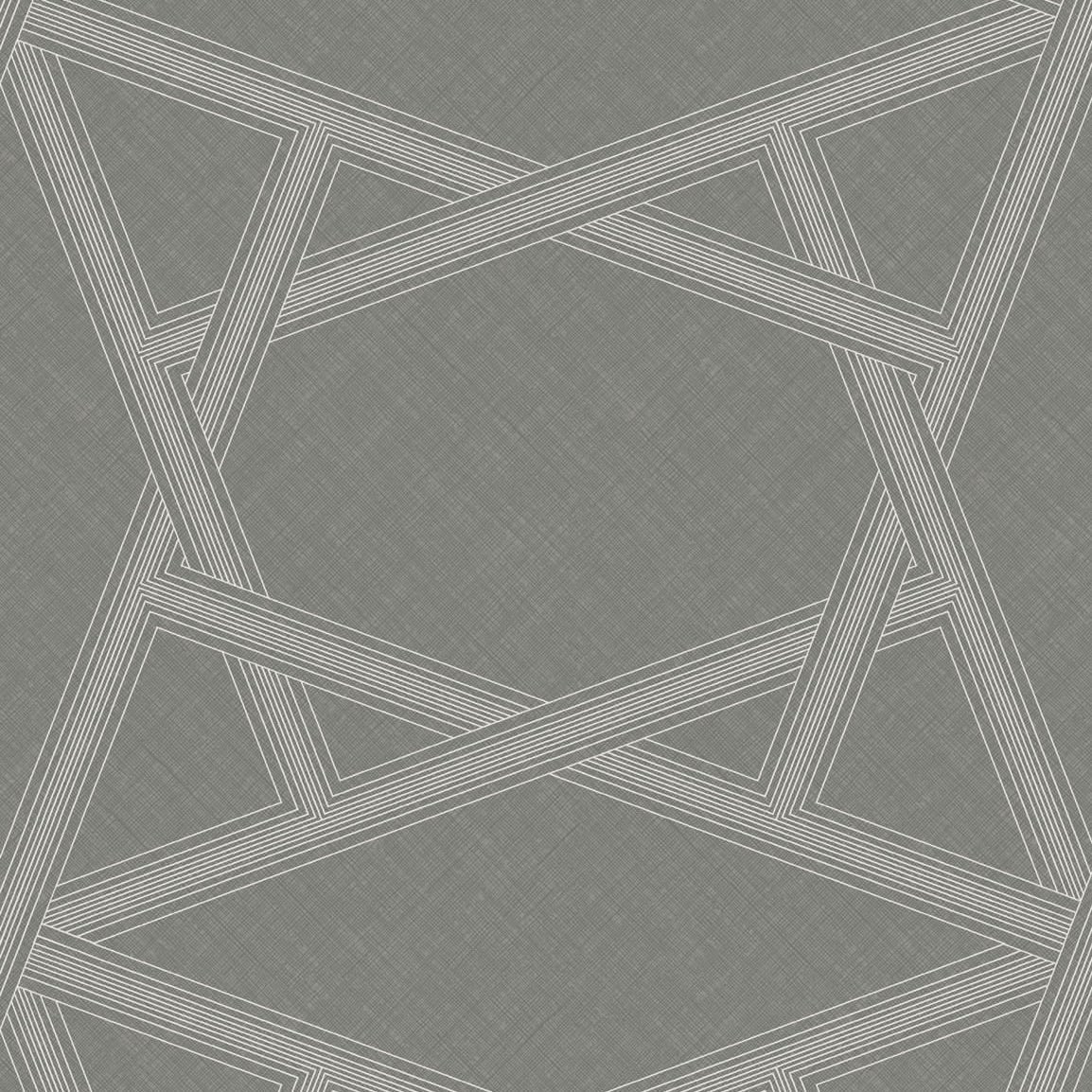 ZN50410 | Layered Lines, Silver - Etten Gallerie Wallpaper