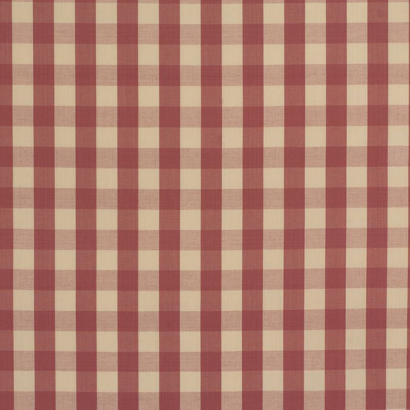 Shop BR-89149.05.0 Carsten Check Red Check/Plaid by Brunschwig & Fils Fabric