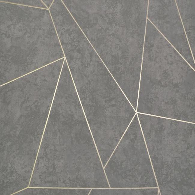 Order NW3502 Modern Metals Nazca color Dark Grey Metallic by Antonina Vella Wallpaper