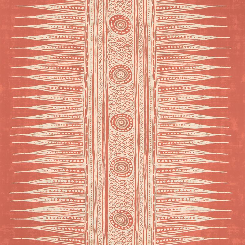 P2018107 119 Indian Zag Paper Madder By Lee Jofa