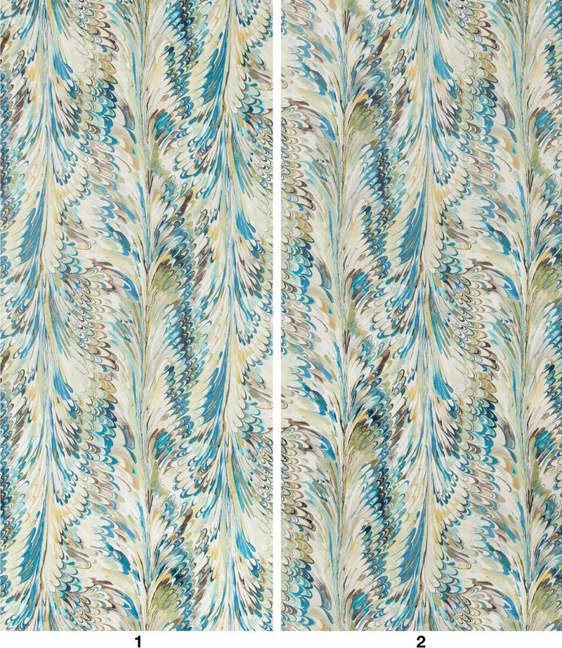 P2019103 345 Taplow Paper Peacock Gold By Lee Jofa 2