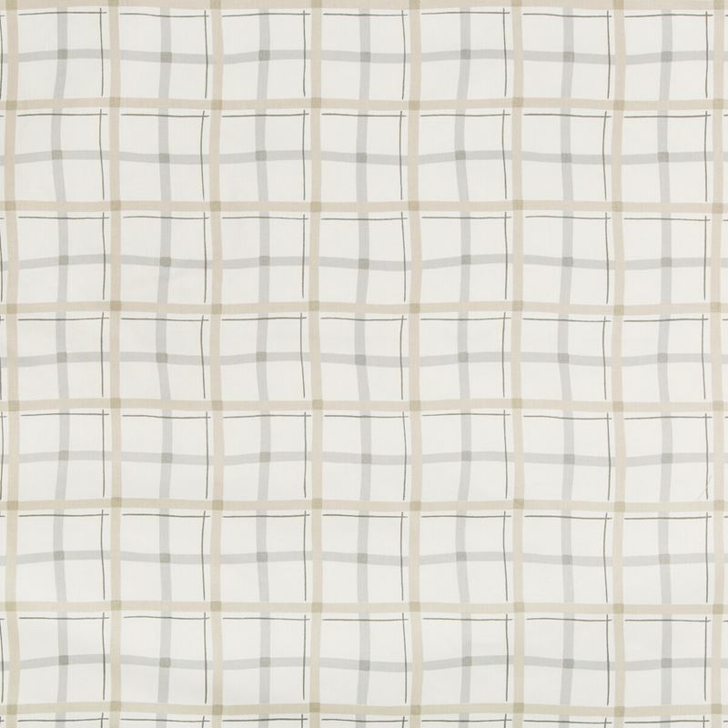 Purchase PLAIDDANCE.16.0 Plaiddance White Geometric Kravet Basics Fabric