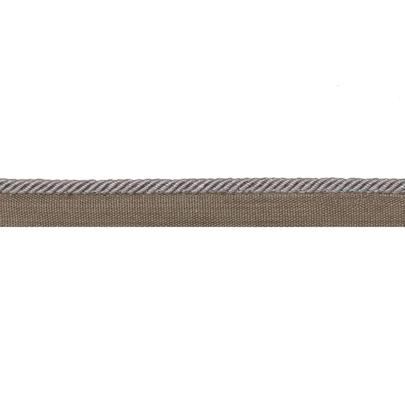 View T8020105.11.0 Picardy Cord Grey by Brunschwig & Fils Fabric