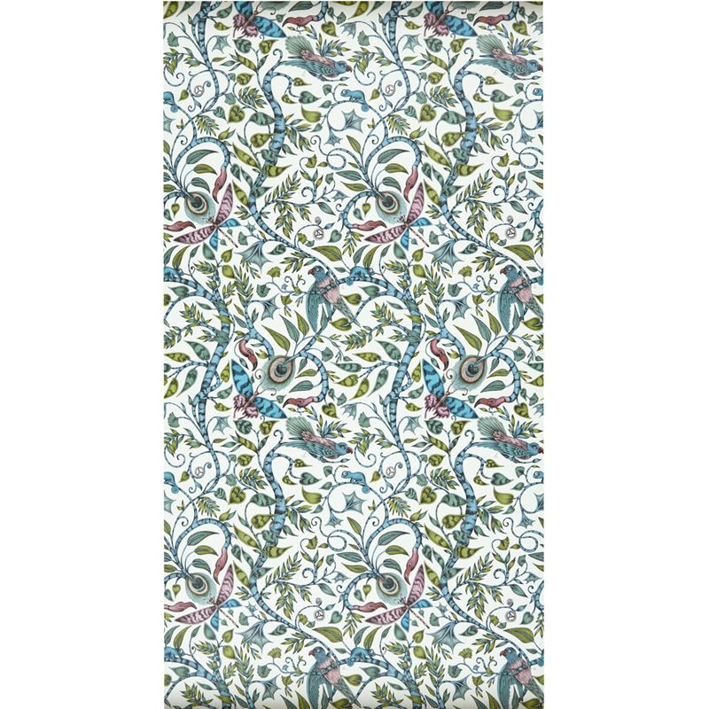 W0104/03 Rousseau Green Animals Clarke And Clarke Wallpaper 2