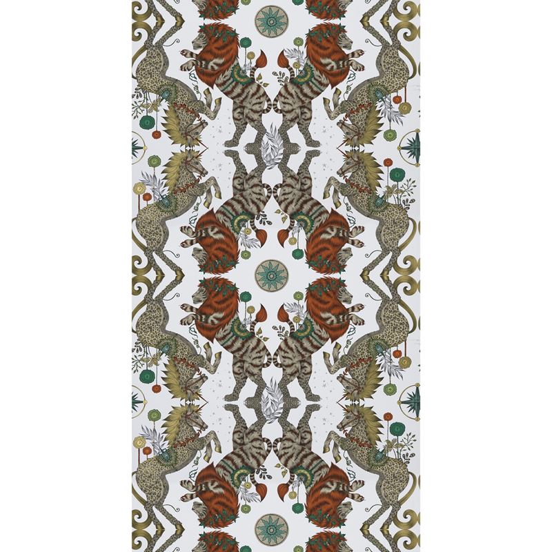 W0113/03 Caspian Wp Yellow Animal/Insect Clarke And Clarke Wallpaper 2