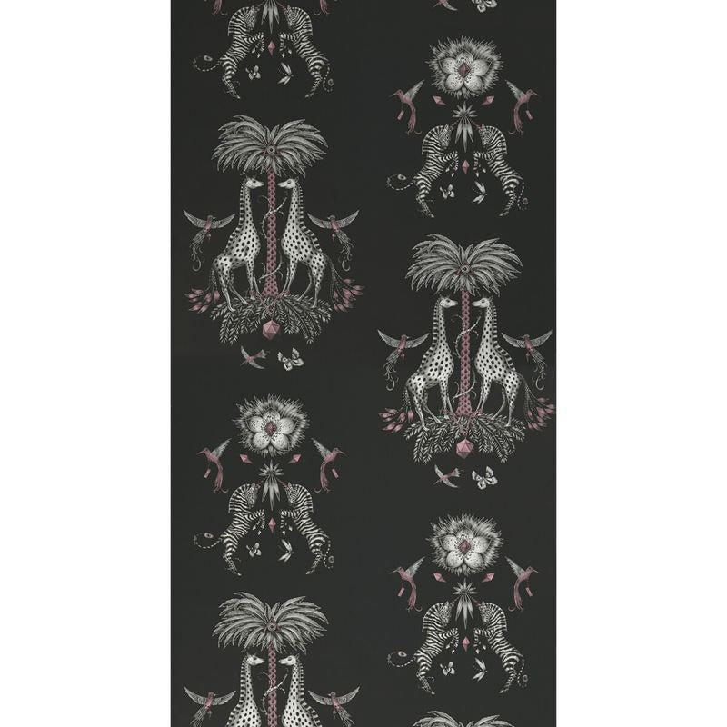 W0114/01 Creatura Grey Animal/Insect Clarke And Clarke Wallpaper 2