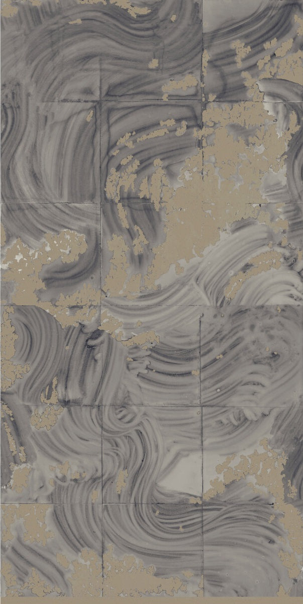 W3581.1611.0 Rearrangements Petrol Kravet Couture Wallpaper ; W3581.1611.0 Rearrangements Petrol Kravet Couture Wallpaper1