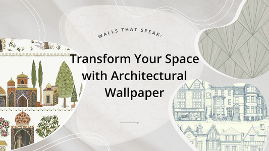 Walls That Speak: Transform Your Space with Architectural Wallpaper