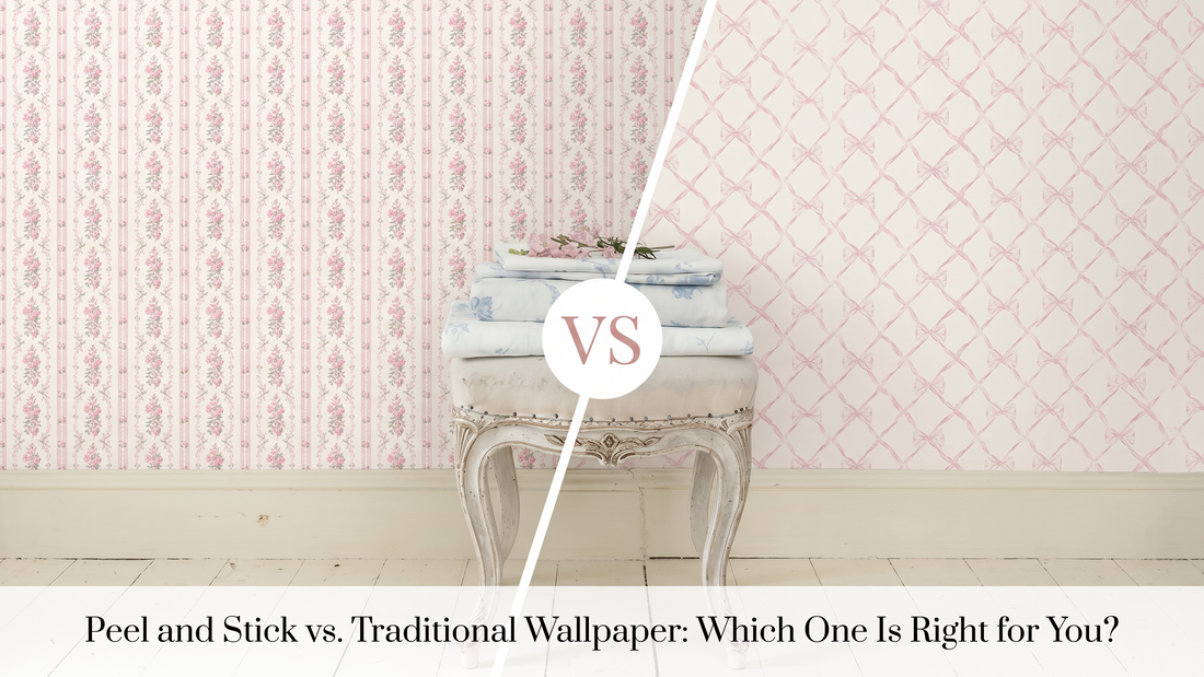 Peel and Stick vs. Traditional Wallpaper: Which Is Right for You?